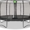 EXIT TOYS EXIT Allure Premium Trampolin ø427cm - Schwarz -Garten Spielzeug Laden 08601410 a exittoys trampolina