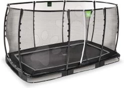 EXIT TOYS EXIT Allure Premium Bodentrampolin 214x366cm - Schwarz