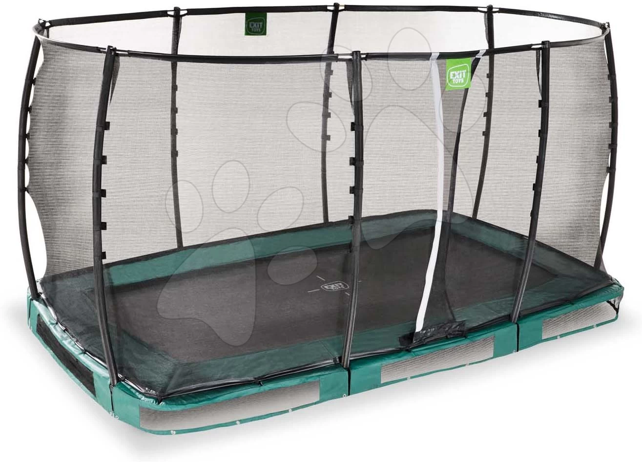 EXIT TOYS EXIT Allure Premium Bodentrampolin 214x366cm - Grün