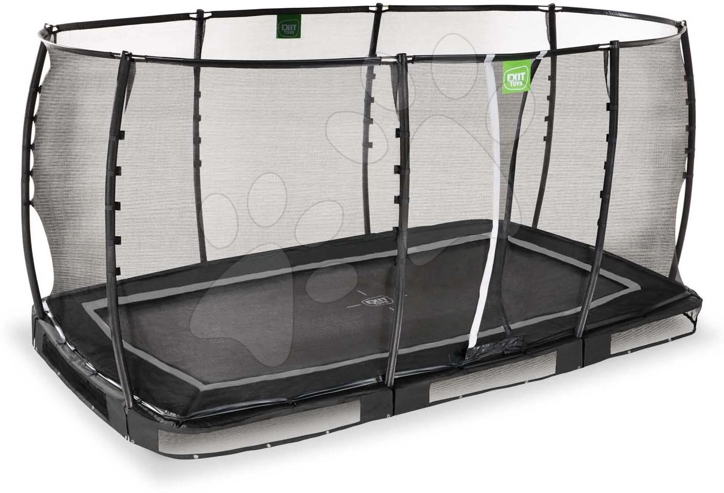 EXIT TOYS EXIT Allure Premium Bodentrampolin 244x427cm - Schwarz 3 EXIT TOYS EXIT Allure Premium Bodentrampolin 244x427cm - Schwarz