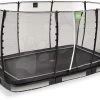EXIT TOYS EXIT Allure Classic Bodentrampolin 214x366cm - Schwarz -Garten Spielzeug Laden 09657210 b exittoys trampolina