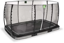 EXIT TOYS EXIT Allure Classic Bodentrampolin 214x366cm - Schwarz
