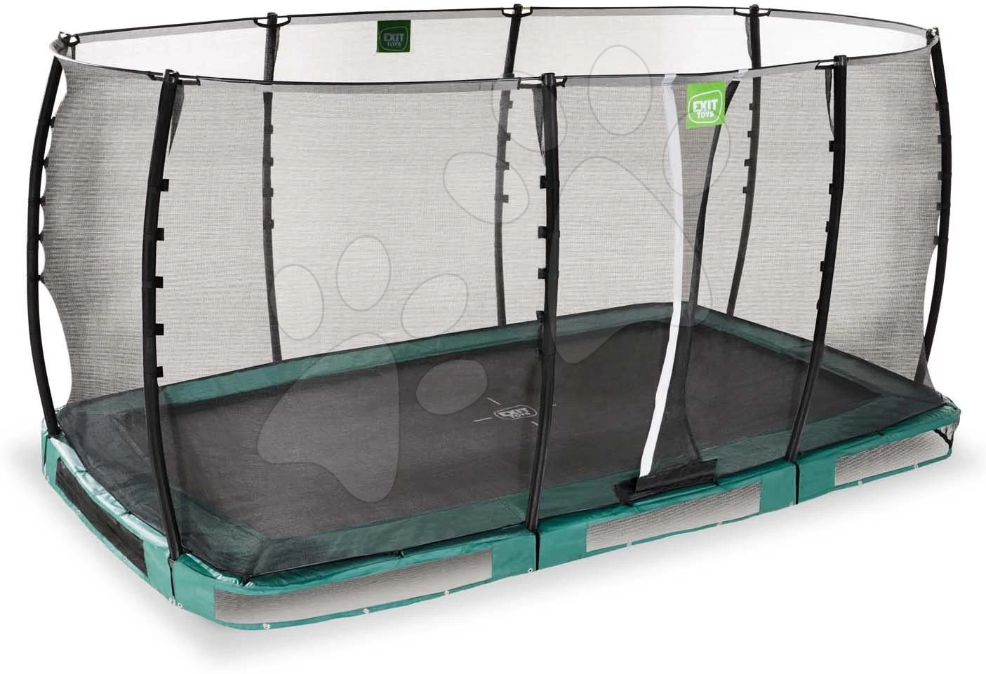 EXIT TOYS EXIT Allure Classic Bodentrampolin 244x427cm - Grün 3 EXIT TOYS EXIT Allure Classic Bodentrampolin 244x427cm - Grün