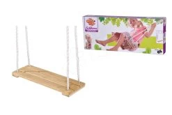 Holzschaukel Flach Plank Swing Outdoor Eichhorn Natur 140-210 Cm Länge 40*14 Cm Und 60 Kg Belastbarkeit -Garten Spielzeug Laden 100004503 j eichhorn hojdacka