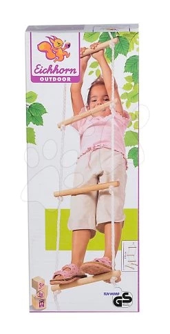 Strickleiter Rope Ladder Outdoor Eichhorn Natur 170 Cm Lang 60 Kg Belastbar -Garten Spielzeug Laden 100004504 e eichhorn rebrik