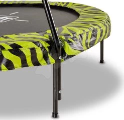 EXIT TOYS EXIT Tiggy Junior Trampolin Mit Bügel ø140cm - Schwarz/grün -Garten Spielzeug Laden 10007540 c exittoys trampolina