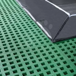 EXIT TOYS EXIT Dynamic Ebenerdiges Trampolin 305x519cm Mit Freezone Sicherheitsplatten - Schwarz -Garten Spielzeug Laden 10821700 d exittoys trampolina