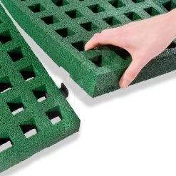 EXIT TOYS EXIT Dynamic Ebenerdiges Trampolin 244x427cm Mit Freezone Sicherheitsplatten - Schwarz -Garten Spielzeug Laden 10828400 e exittoys trampolina