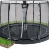 EXIT TOYS EXIT Dynamic Ebenerdiges Trampolin ø366cm Mit Sicherheitsnetz - Schwarz -Garten Spielzeug Laden 10851200 a exittoys trampolina