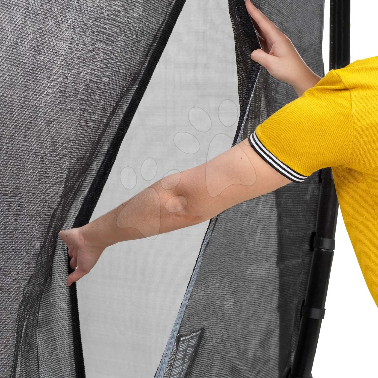 EXIT TOYS EXIT Dynamic Ebenerdiges Trampolin ø427cm Mit Sicherheitsnetz - Schwarz 4 EXIT TOYS EXIT Dynamic Ebenerdiges Trampolin ø427cm Mit Sicherheitsnetz - Schwarz – Bild 2