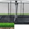 EXIT TOYS EXIT Dynamic Ebenerdiges Trampolin 244x427cm Mit Sicherheitsnetz - Schwarz -Garten Spielzeug Laden 10878400 a exittoys trampolina