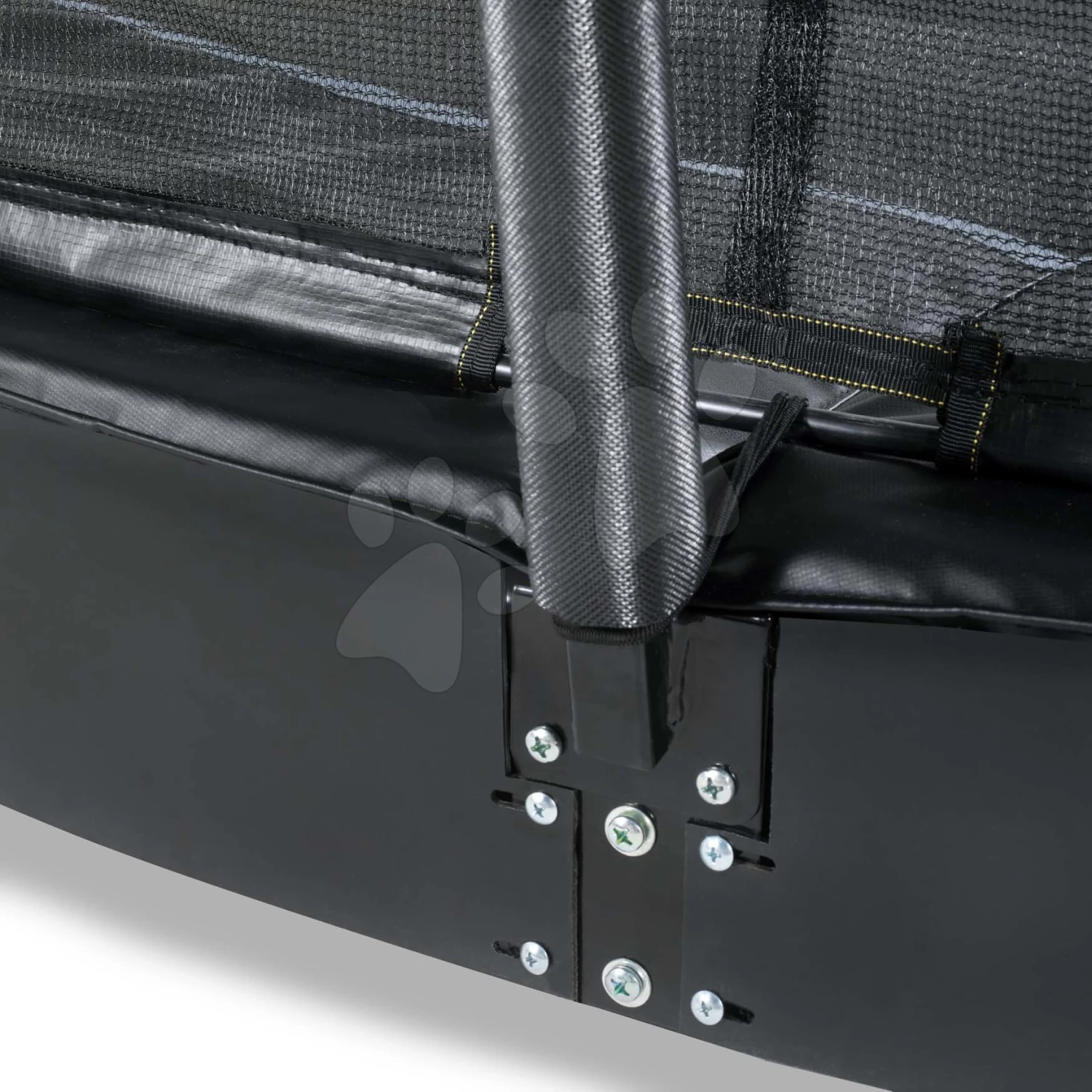 EXIT TOYS EXIT Dynamic Ebenerdiges Trampolin 275x458cm Mit Sicherheitsnetz - Schwarz 7 EXIT TOYS EXIT Dynamic Ebenerdiges Trampolin 275x458cm Mit Sicherheitsnetz - Schwarz – Bild 5