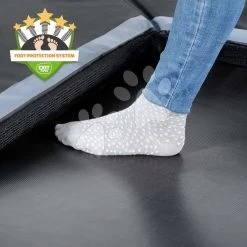 Im Boden Verankertes Trampolin Dynamic Groundlevel Sports Exit Toys 244*427 Cm, Schwarz, Ab 14 Jahren, Gewicht 128 Kg, Belastbarkeit 130 Kg -Garten Spielzeug Laden 10898400 d exittoys trampolina 1
