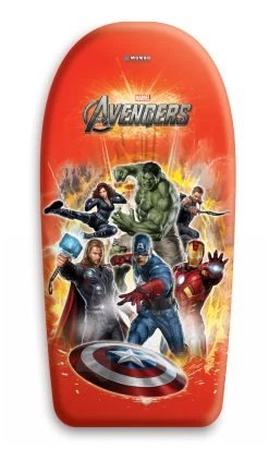 Schaumstoff-Schwimmbrett Avengers Mondo 84 Cm Blau/orange