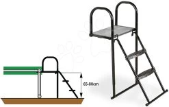 EXIT TOYS EXIT Trampolinplattform Mit Leiter Für Rahmenhöhen Von 65-80cm -Garten Spielzeug Laden 11408100 b exittoys plosina