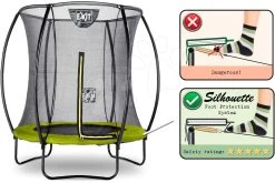 EXIT TOYS EXIT Silhouette Trampolin ø183cm - Grün -Garten Spielzeug Laden 12930640 c exittoy trampolina