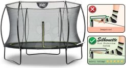 EXIT TOYS EXIT Silhouette Trampolin ø305cm - Schwarz -Garten Spielzeug Laden 12931000 b exittoys trampolina