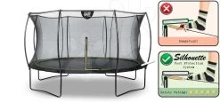 EXIT TOYS EXIT Silhouette Trampolin ø366cm - Schwarz 12 EXIT TOYS EXIT Silhouette Trampolin ø366cm - Schwarz -Garten Spielzeug Laden 12931200 b exittoys trampoline