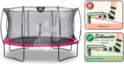 EXIT TOYS EXIT Silhouette Trampolin ø366cm - Rosa 12 EXIT TOYS EXIT Silhouette Trampolin ø366cm - Rosa -Garten Spielzeug Laden 12931260 b exittoys trampolina