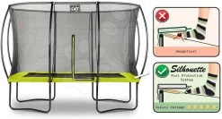 EXIT TOYS EXIT Silhouette Trampolin 214x305cm - Grün 12 EXIT TOYS EXIT Silhouette Trampolin 214x305cm - Grün -Garten Spielzeug Laden 12937040 d exittoys trampolina