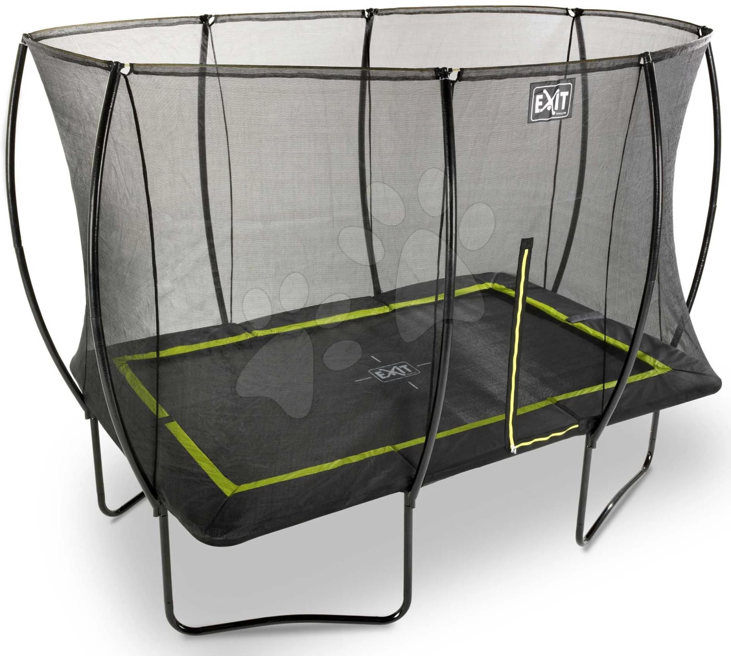 EXIT TOYS EXIT Silhouette Trampolin 244x366cm - Schwarz 4 EXIT TOYS EXIT Silhouette Trampolin 244x366cm - Schwarz – Bild 2