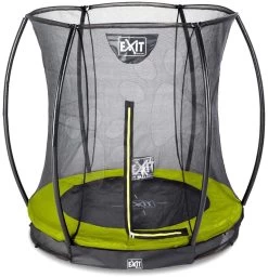 EXIT TOYS EXIT Silhouette Bodentrampolin ø183cm Mit Sicherheitsnetz - Grün