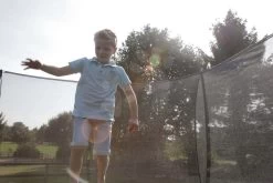 EXIT TOYS EXIT Silhouette Bodentrampolin ø305cm Mit Sicherheitsnetz - Grün