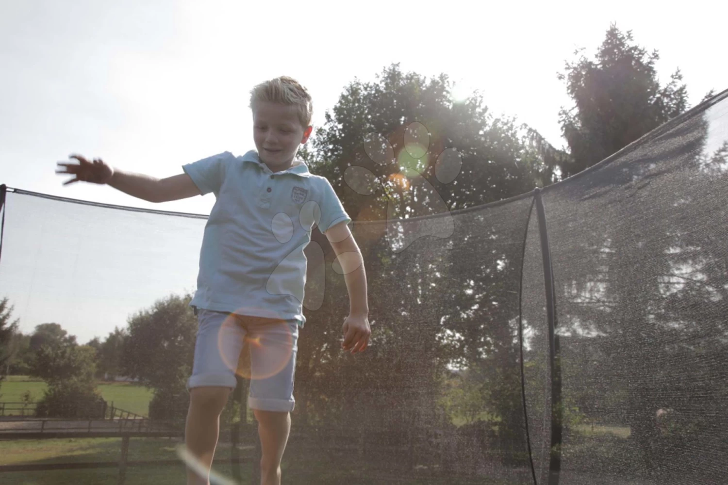 EXIT TOYS EXIT Silhouette Bodentrampolin ø427cm Mit Sicherheitsnetz - Grün 3 EXIT TOYS EXIT Silhouette Bodentrampolin ø427cm Mit Sicherheitsnetz - Grün