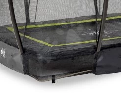 EXIT TOYS EXIT Silhouette Bodentrampolin 153x214cm Mit Sicherheitsnetz - Schwarz -Garten Spielzeug Laden 12955700 e exittoys trampolina