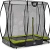 EXIT TOYS EXIT Silhouette Bodentrampolin 153x214cm Mit Sicherheitsnetz - Grün -Garten Spielzeug Laden 12955740 b exittoys trampolina