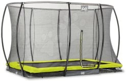 EXIT TOYS EXIT Silhouette Bodentrampolin 214x305cm Mit Sicherheitsnetz - Grün -Garten Spielzeug Laden 12957040 h exittoys trampolina