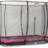 EXIT TOYS EXIT Silhouette Bodentrampolin 214x305cm Mit Sicherheitsnetz - Rosa -Garten Spielzeug Laden 12957060 b exittoys trampolina
