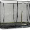 EXIT TOYS EXIT Silhouette Bodentrampolin 244x366cm Mit Sicherheitsnetz - Schwarz -Garten Spielzeug Laden 12958200 b exittoys trampolina