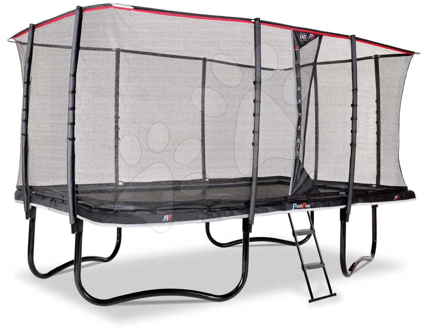EXIT TOYS EXIT PeakPro Trampolin 244x427cm - Schwarz 3 EXIT TOYS EXIT PeakPro Trampolin 244x427cm - Schwarz