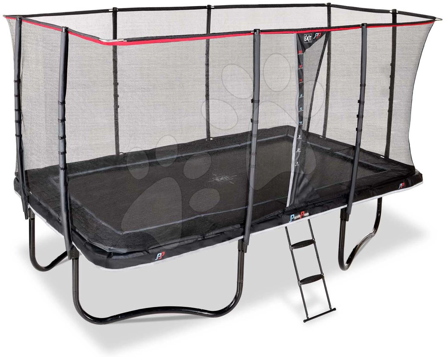 EXIT TOYS EXIT PeakPro Trampolin 244x427cm - Schwarz 4 EXIT TOYS EXIT PeakPro Trampolin 244x427cm - Schwarz – Bild 2