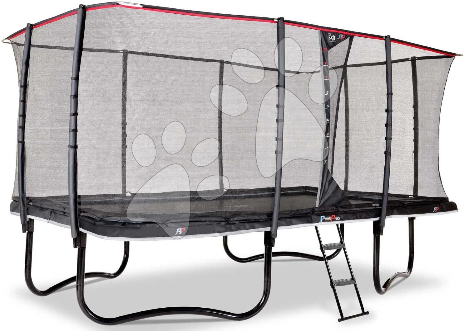 EXIT TOYS EXIT PeakPro Trampolin 275x458cm - Schwarz