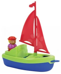 Tischset Water&Sand 2in1 Smoby Mit Mühle Und Angel Und Segelboot Mit Matrose Ab 18 Monaten -Garten Spielzeug Laden 145 b ecoiffier lodka