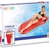 Aufblasbare Liege Jumbo Tongue Mondo Rot 170 Cm