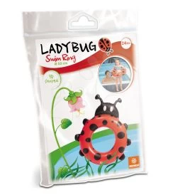 Aufblasbares Schwimmrad Lady Bug Beach Ball Mondo 50 Cm Ab 24 Monaten