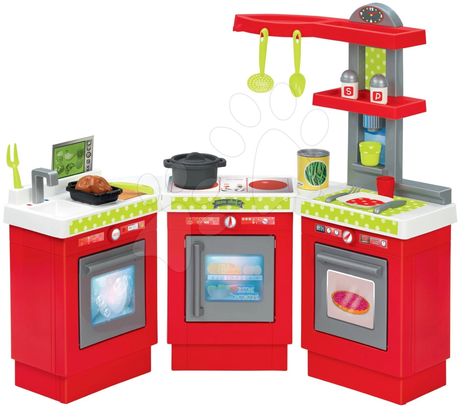 Kindertischset KidTable Rot Smoby Mit Bank, Tisch Mit UV-Filter Und Küche 3 Kindertischset KidTable Rot Smoby Mit Bank, Tisch Mit UV-Filter Und Küche