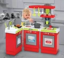 Kindertischset KidTable Rot Smoby Mit Bank, Tisch Mit UV-Filter Und Küche 37 Kindertischset KidTable Rot Smoby Mit Bank, Tisch Mit UV-Filter Und Küche -Garten Spielzeug Laden 1699 e ecoiffier kuchynka