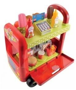 Set Picknicktisch Mit Zwei Stühlen KidChair Smoby Und Eiswagen Mit Burgern Ab 24 Monaten -Garten Spielzeug Laden 1764 f ecoiffier zmrzlinarsky vozik 1