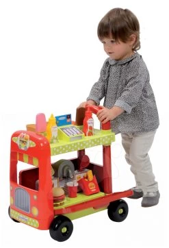 Kletterset Adventure Car Smoby Mit Rutsche Und Trolley Mit Eis Ab 24 Monaten -Garten Spielzeug Laden 1764 j ecoiffier zmrzlinarsky vozik