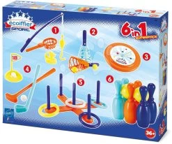ECOIFFIER Sportset Für Den Garten Sport Sets Écoiffier 6 Arten Von Spielen Ab 3 Jahren -Garten Spielzeug Laden 179 b ecoiffier sportovy set