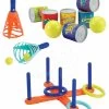 ECOIFFIER Sportliches Set Für Den Garten Sport 3v1 Écoiffier 3 Spiele -Garten Spielzeug Laden 192 b ecoiffier sportovy set