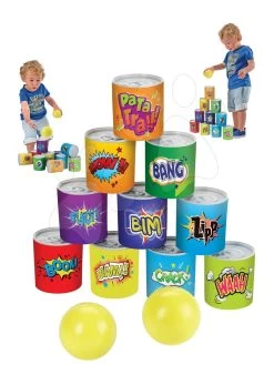 ECOIFFIER Sportspiel Blechdosenpyramide Écoiffier Ab 18 Monaten -Garten Spielzeug Laden 194 f ecoiffier pyramida