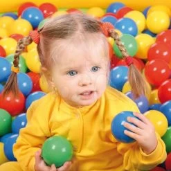 Plastikbälle PB 6 Cm Bunt 50 Stk