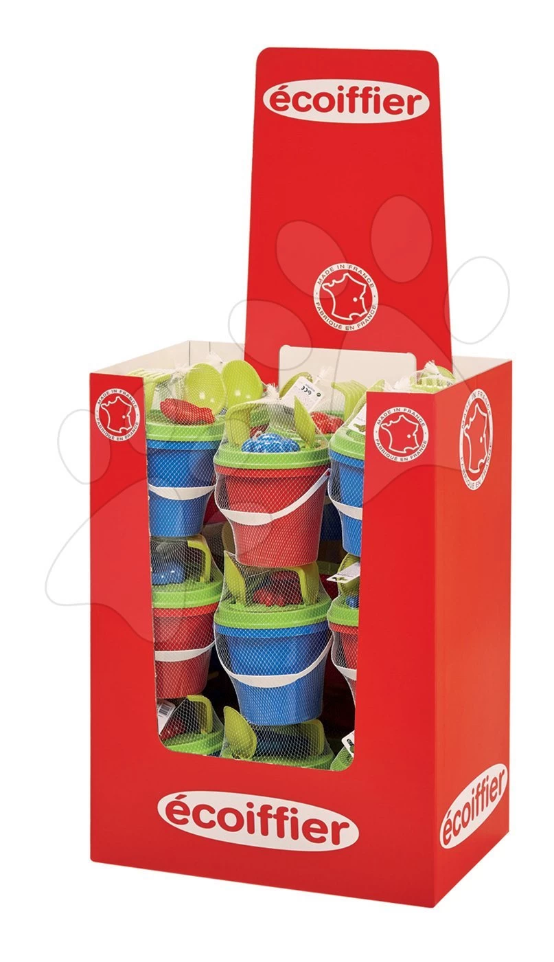 ECOIFFIER Eimerset 19 Cm Écoiffier Mit Sieb, Form, Schaufel Und Rechen Ab 18 Monaten 5 ECOIFFIER Eimerset 19 Cm Écoiffier Mit Sieb, Form, Schaufel Und Rechen Ab 18 Monaten – Bild 3