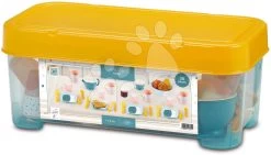 Kindertischset KidTable Rot Smoby Mit Bank, Stuhl Mit UV-Filter Und Teeservice Mit Kuchen -Garten Spielzeug Laden 2759 a ecoiffier doza