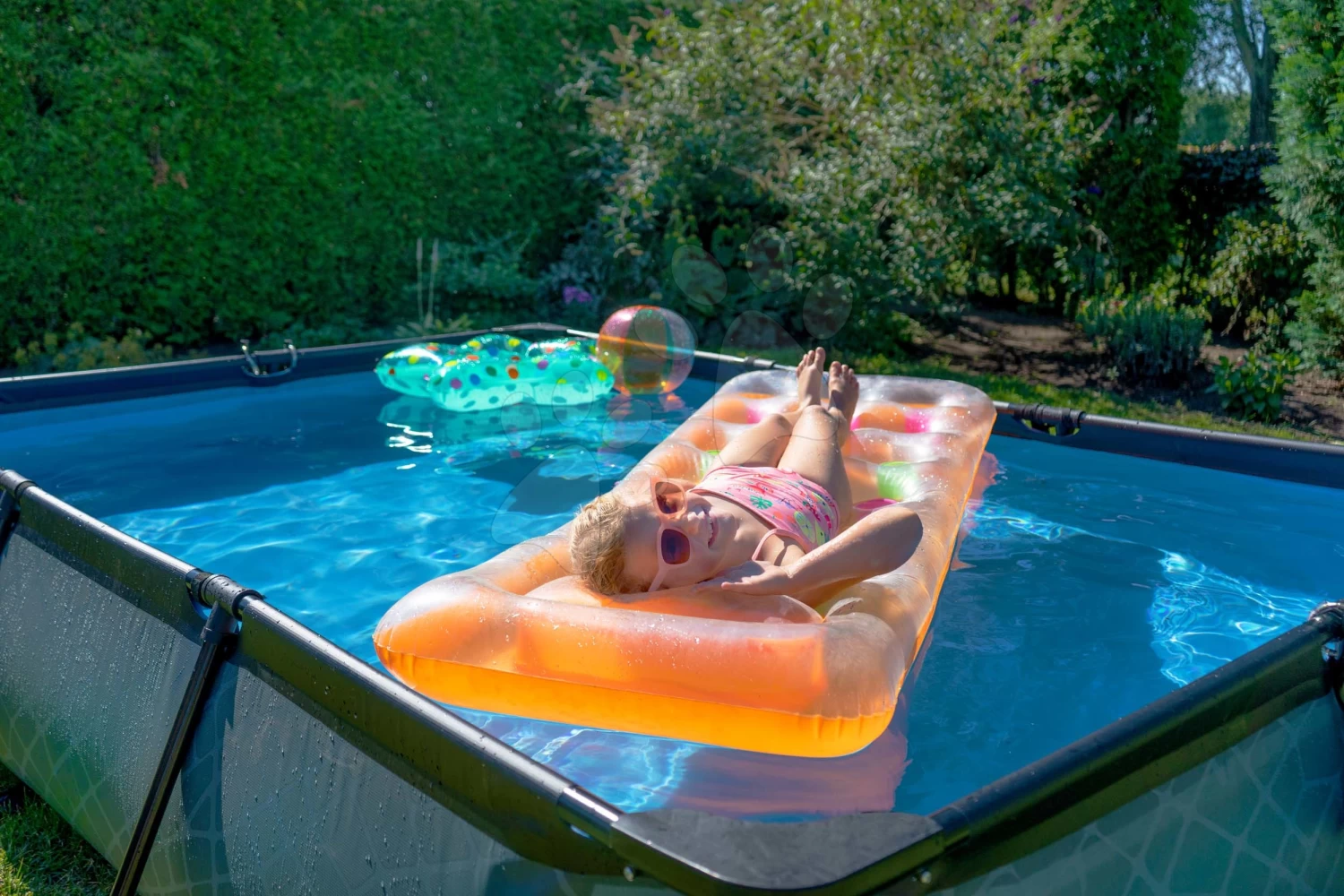 EXIT TOYS EXIT Stone Pool 300x200x65cm Mit Filterpumpe - Grau 3 EXIT TOYS EXIT Stone Pool 300x200x65cm Mit Filterpumpe - Grau